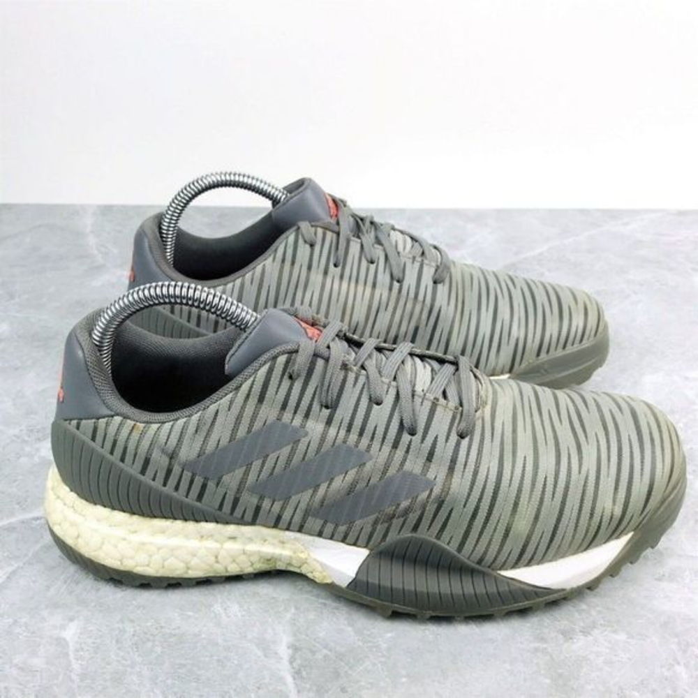 Adidas Codechaos Sport Mens‎ Size 8 Golf Shoes Spikeless Grey Shoes EE9112